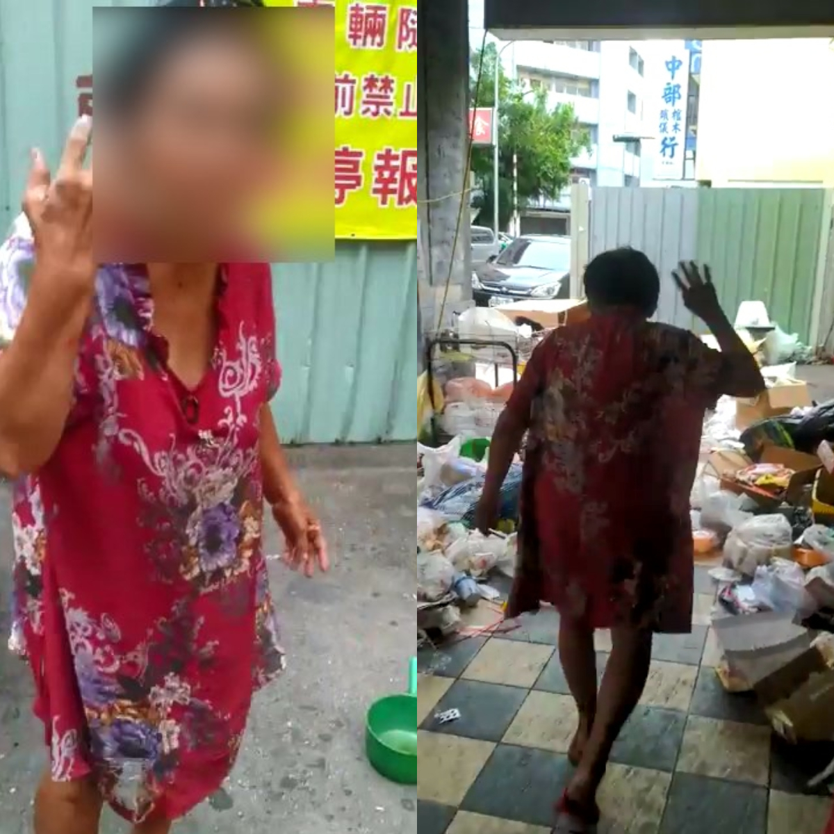 有住戶指控,莊姓女房東曾未告知就拿走別人東西。圖/翻攝YouTube