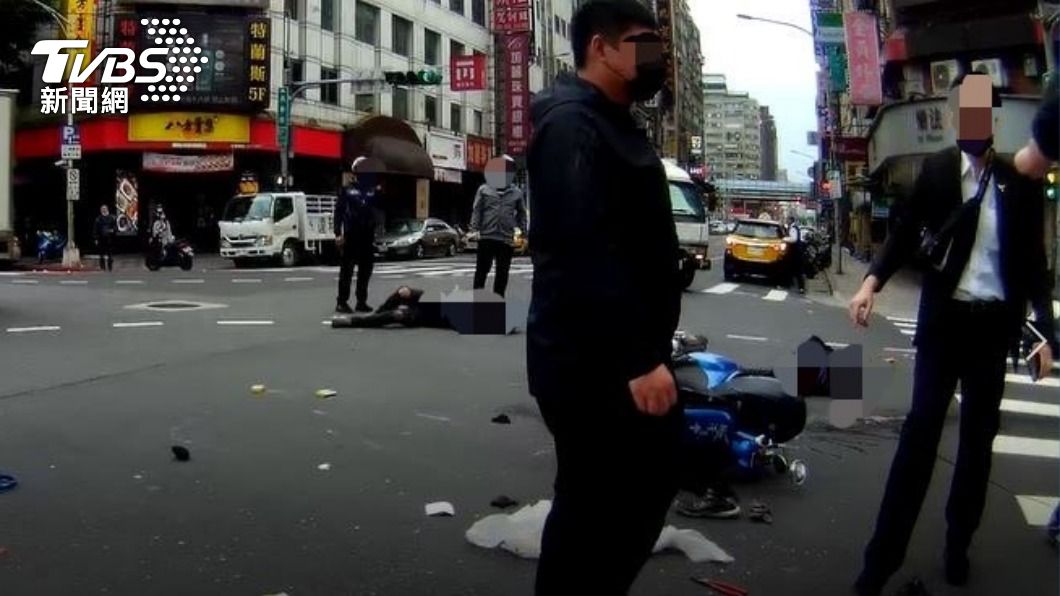 從晚喝到早!酒駕男闖燈連環撞害骨折 滿臉血逃逸仍遭逮