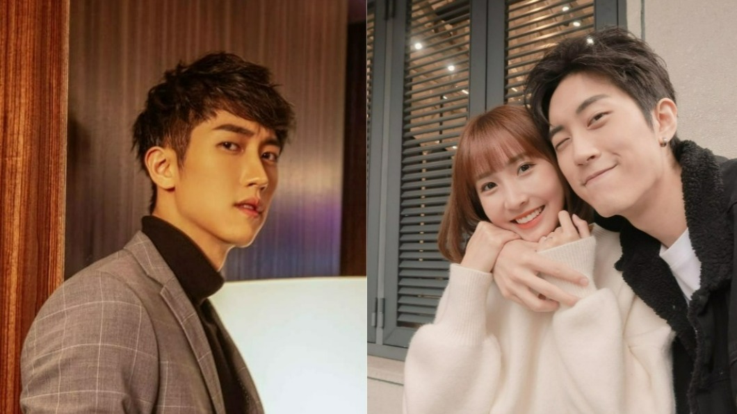 范姜彥豐(左)2月7日公布與粿粿求婚成功的喜訊。(圖/翻攝自范姜彥豐臉書)