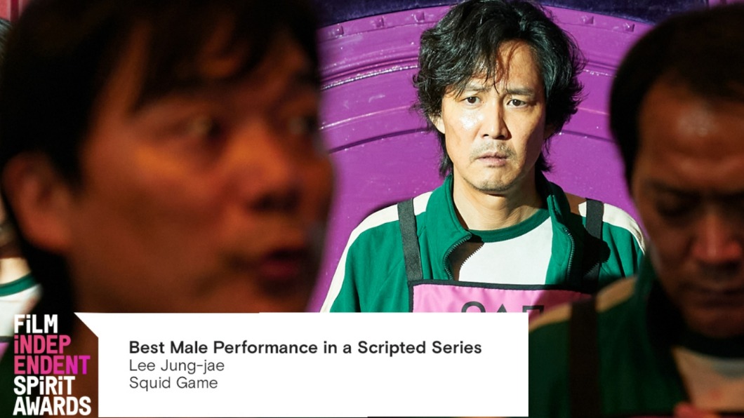 韓星李政宰拿下獨立精神獎戲劇影集最佳男主角。（圖／翻攝自推特）
