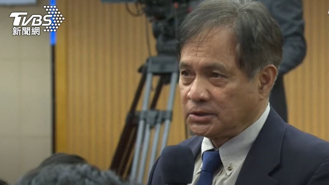 美國全球廣播公司記者提問中美關係發展。(圖/TVBS)