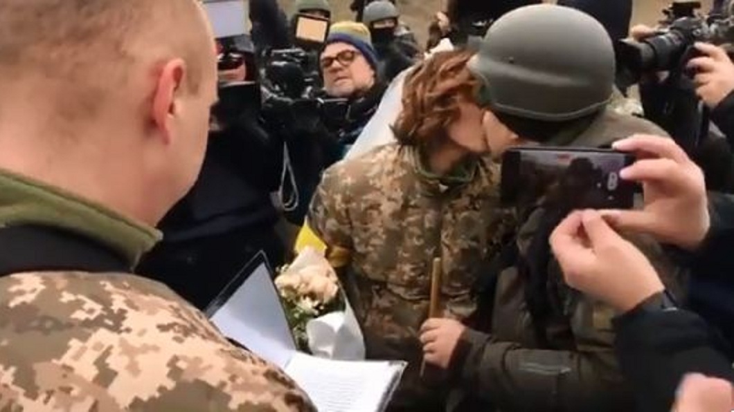 兩人育有一名已經18歲的女兒。（圖／翻攝自推特Віталій Кличко@Vitaliy_Klychko）