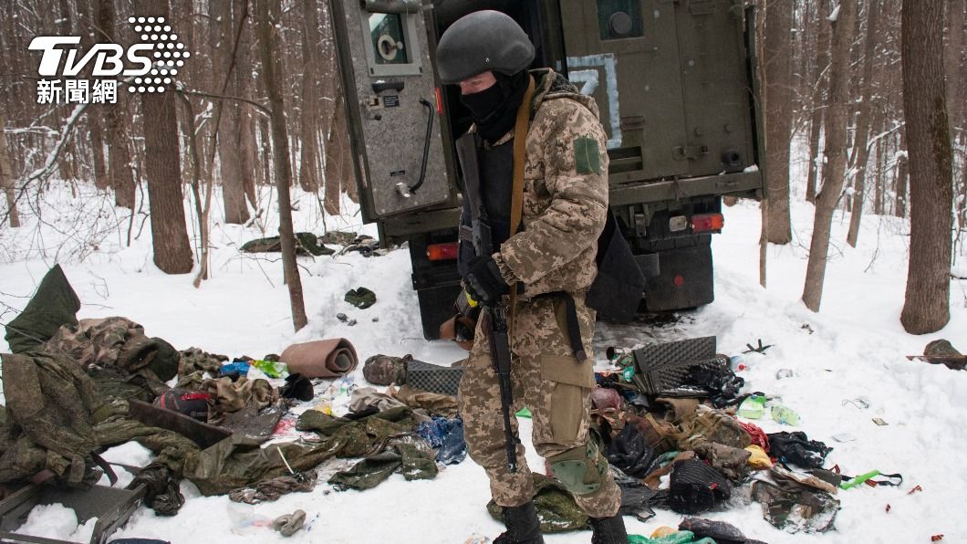 烏、俄兩軍週一在哈爾科夫交戰。（圖／達志影像美聯社）