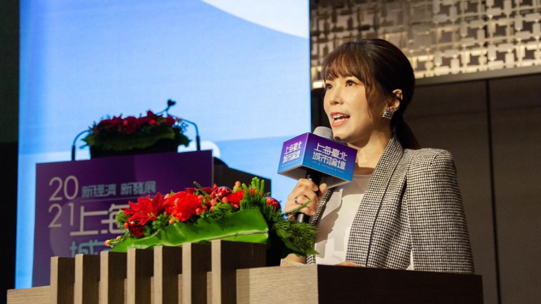 北市府發言人陳智菡。(圖/翻攝陳智菡Vicky臉書)