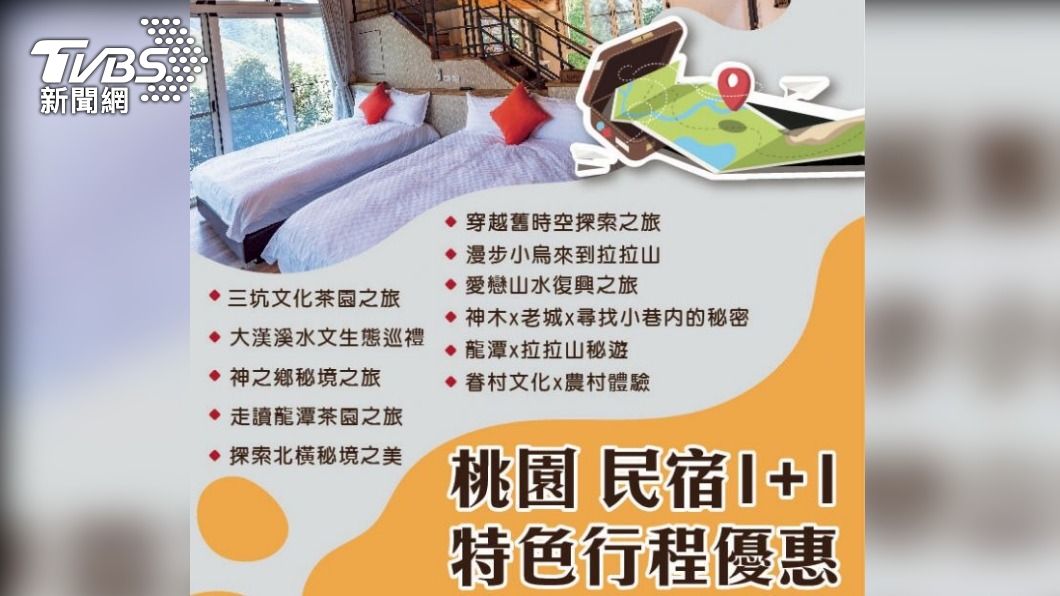 桃園四大旅遊振興計畫 每人補助700元 限量2萬名額