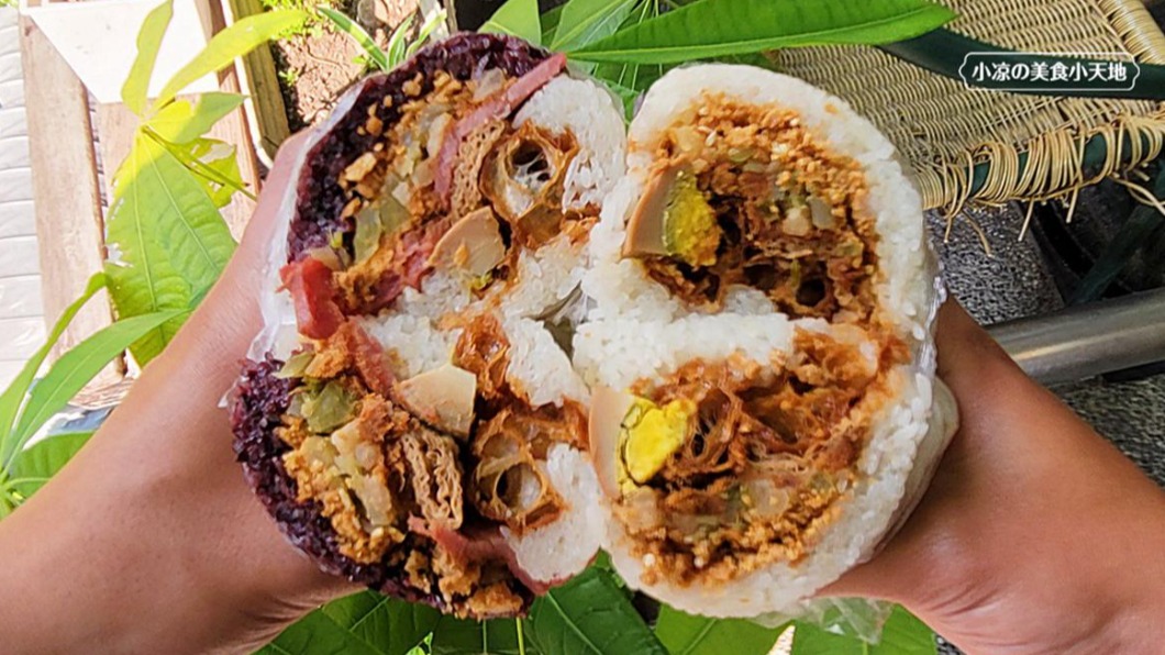 糰圓本丸配料超爆多,口感豐富超滿足。(圖/小涼的美食小天地提供)
