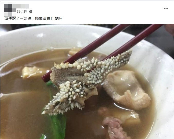 網友好奇這究竟是什麼?(圖/翻攝自爆廢公社)