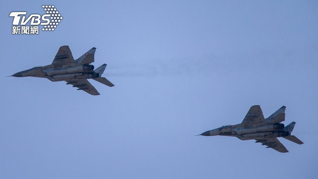 波蘭外交部表示將把所有米格-29戰機（MiG-29）轉交由美方處理。（示意圖／達志影像美聯社）