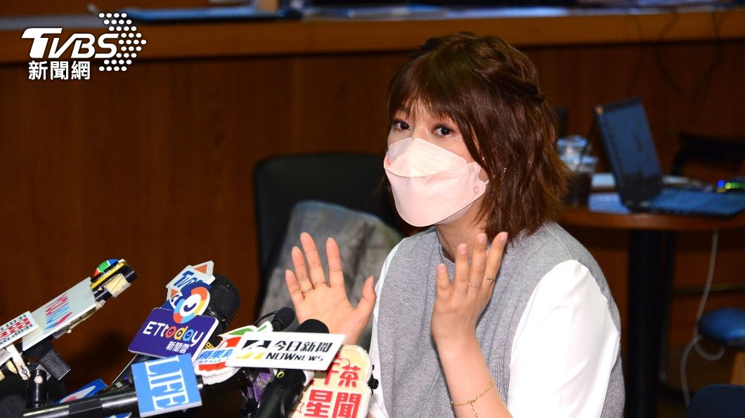 朱芯儀大方地公開自己罹癌後的心路歷程，鼓勵同樣病症的癌友勇敢面對治療。（圖／許方正攝）