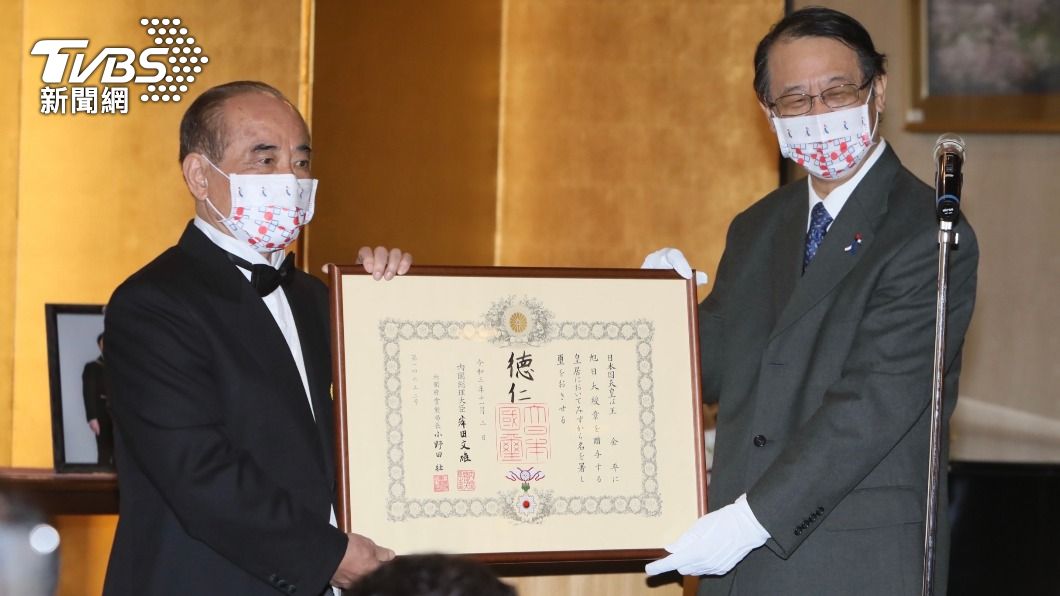 獲頒最高等級旭日大綬章!王金平:盼日本挺台入CPTPP