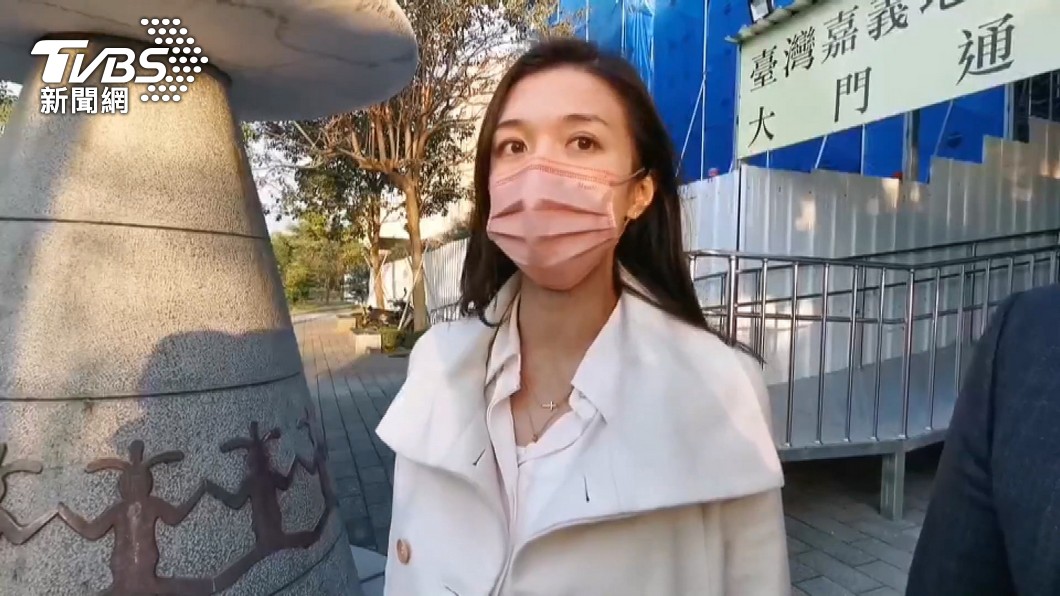 嘉義市議員戴寧遭羈押禁見。(圖/TVBS)