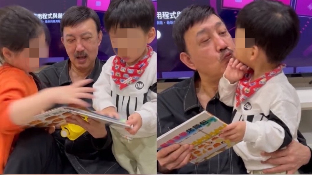 余苑綺曾PO出余天帶孫影片。（圖／翻攝自余苑綺臉書）