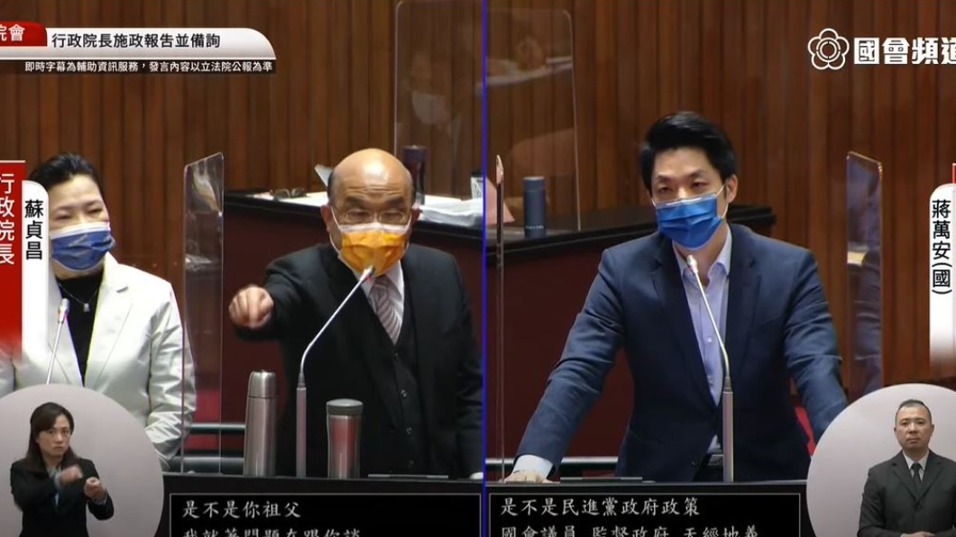 增加修養不跟立委衝突? 蘇貞昌稱儘量:學習忍耐很難