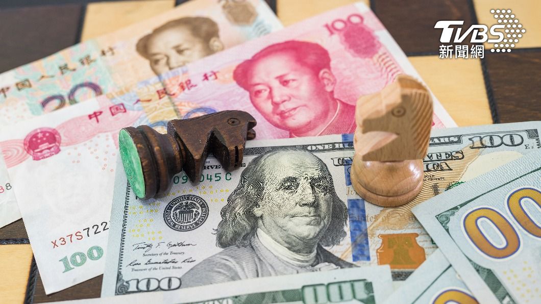 預估人民幣兌換美元將上揚到6.3，也創下近4年新高。（示意圖／shutterstock達志影像）