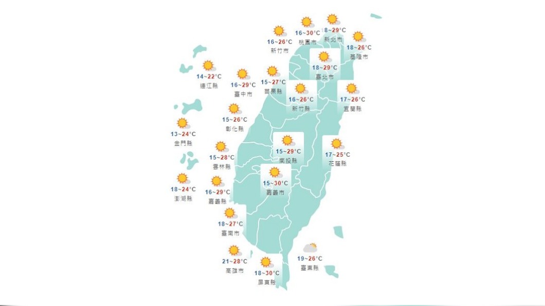 圖／中央氣象局