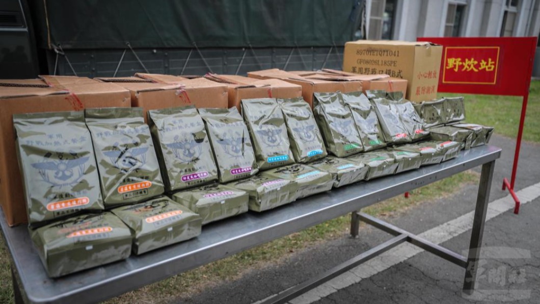 14天最硬教召「伙食」曝光 有香煎豬排、印度咖哩牛