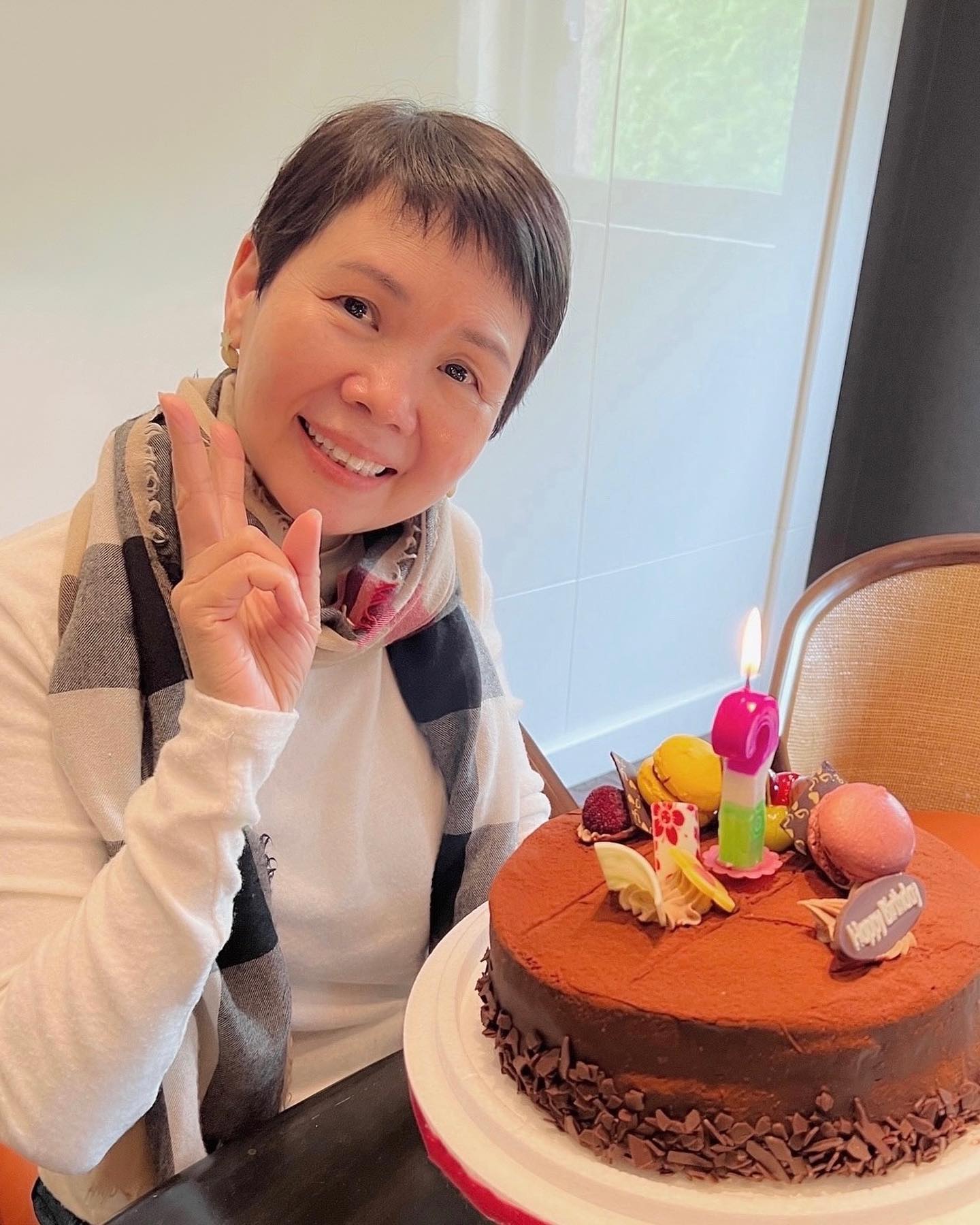 今天（13日）是楊丞琳媽媽的65歲生日。（圖／翻攝自楊丞琳臉書）