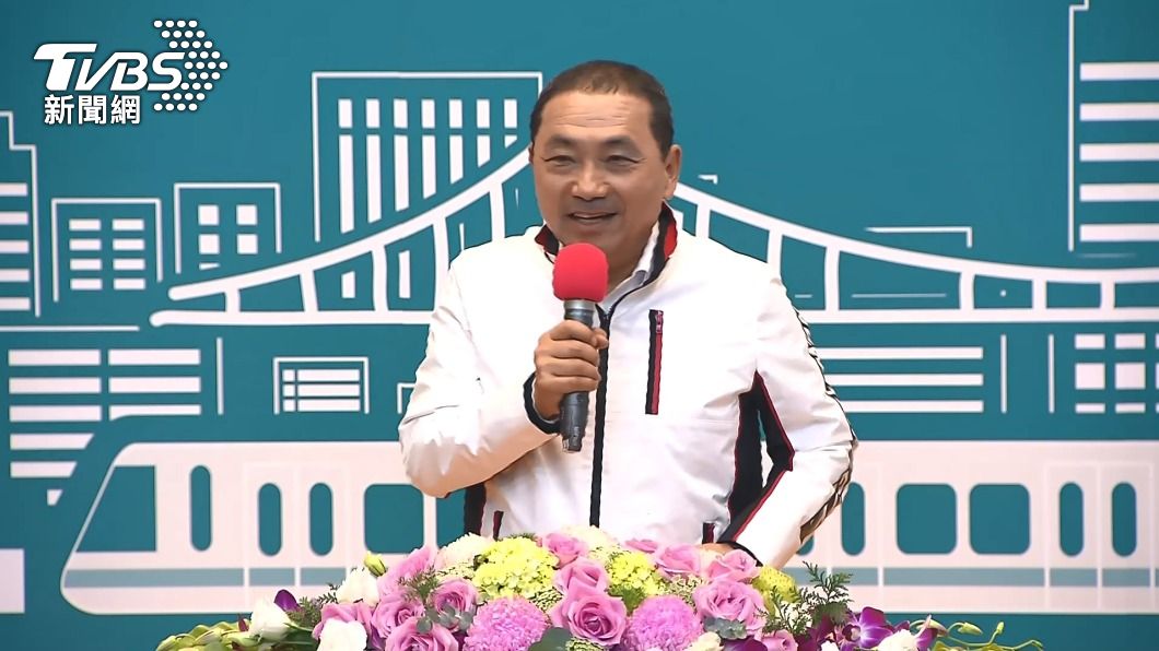 侯友宜出席國醫節慶祝大會。(圖/TVBS)