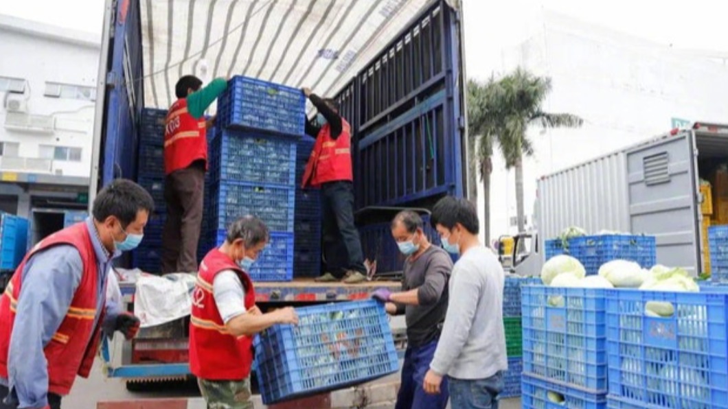 當地政府會保障食物供應。(圖/翻攝自深圳微博發布廳)