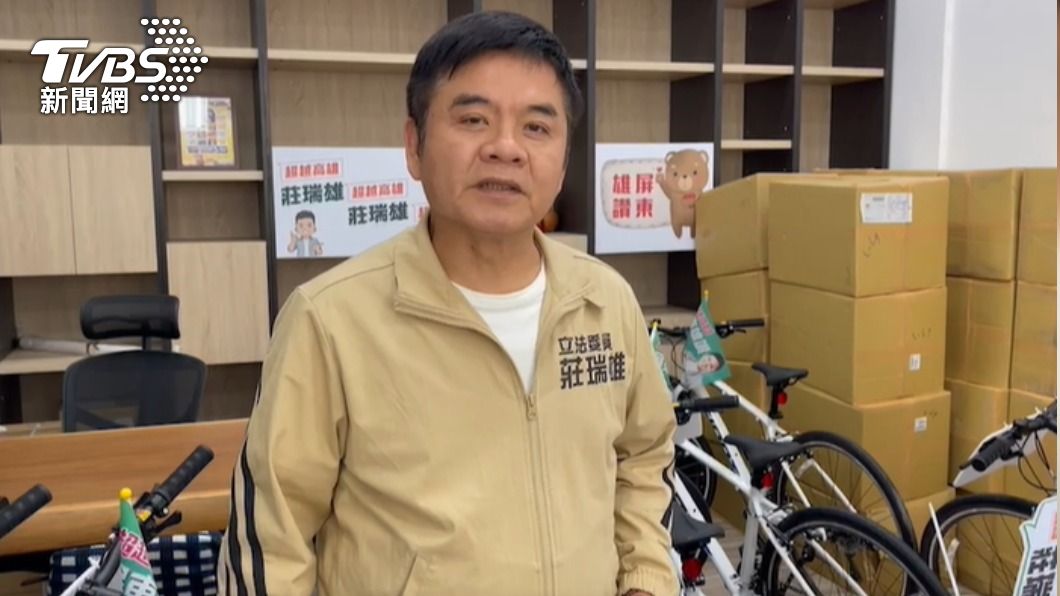 立委莊瑞雄回酸,鍾自己派系都整不好。(圖/TVBS)