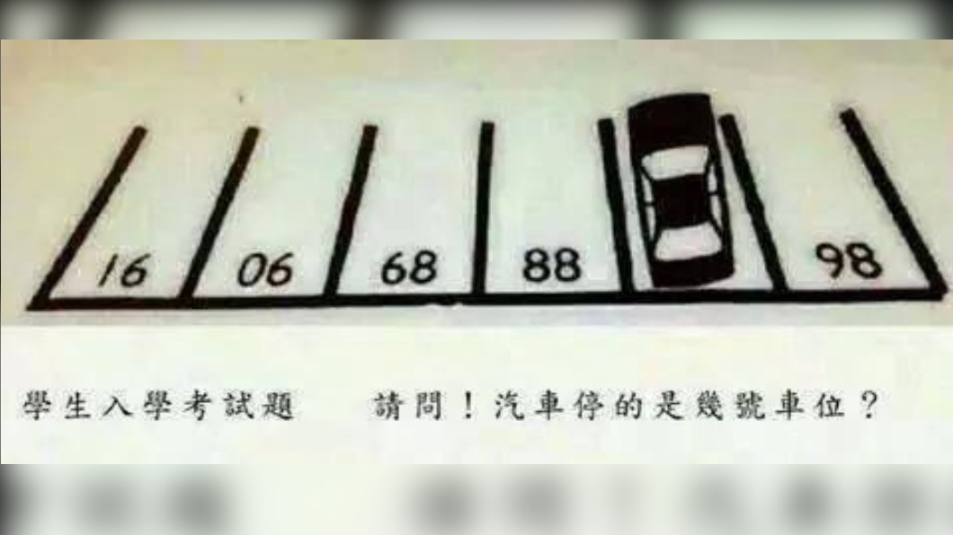 看似燒腦考題其實秒解。(圖/翻攝自「Kids變變變」臉書)