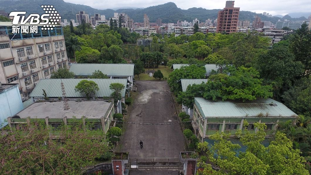 國民黨名下革命實踐研究院（國家發展研究院）前中興山莊院區。（圖／中央社）