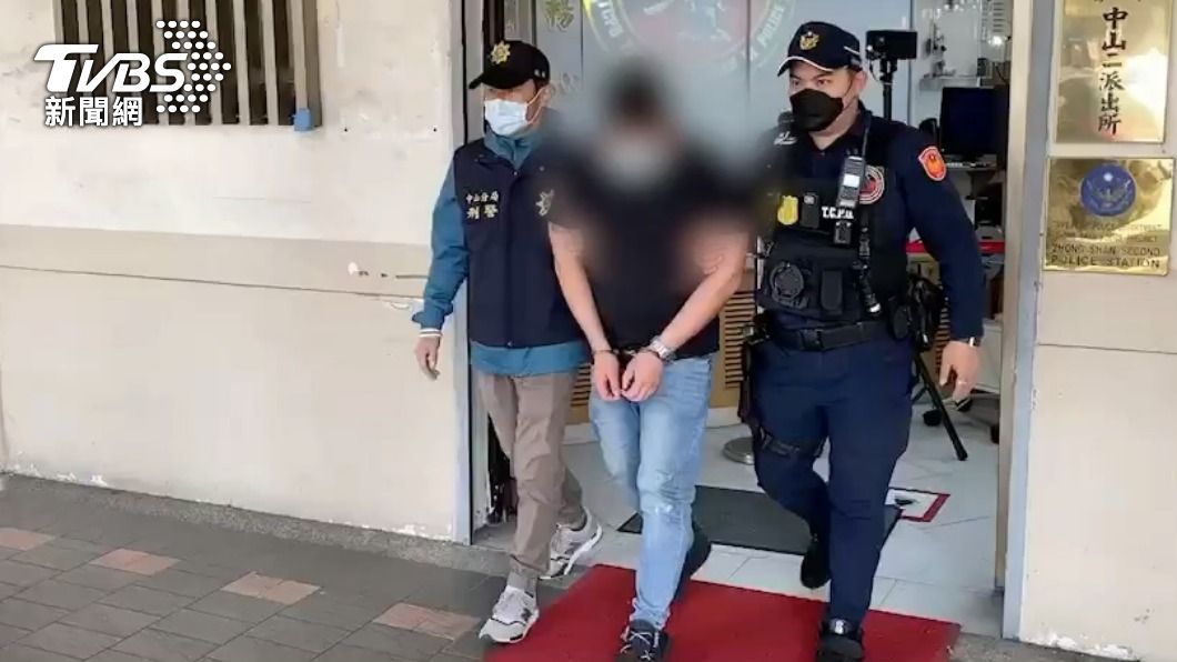 張姓犯嫌被逮時,還不知道吳男已經死亡。(圖/TVBS)