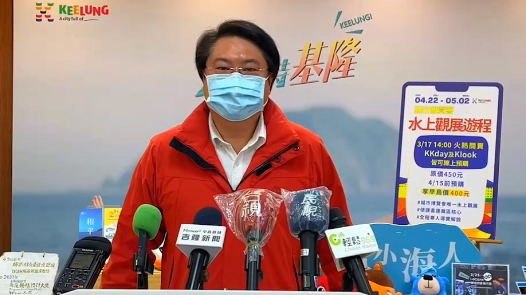 基隆市長林右昌。圖/TVBS