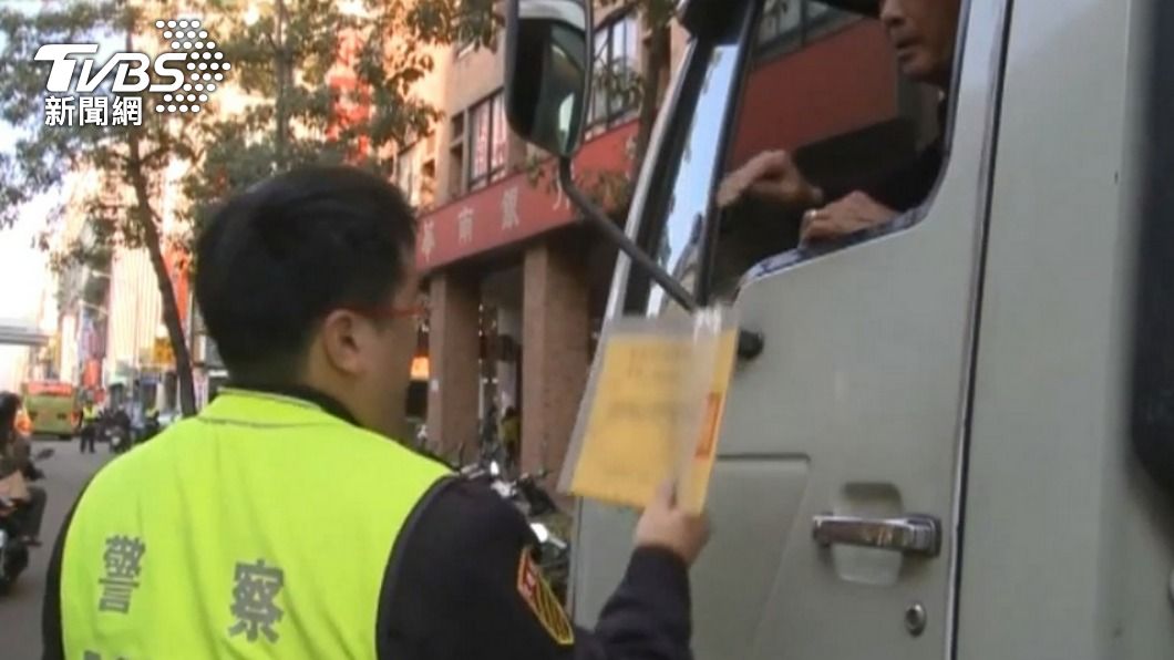 石明謹是台北市交通大隊員警。(圖/TVBS資料畫面)