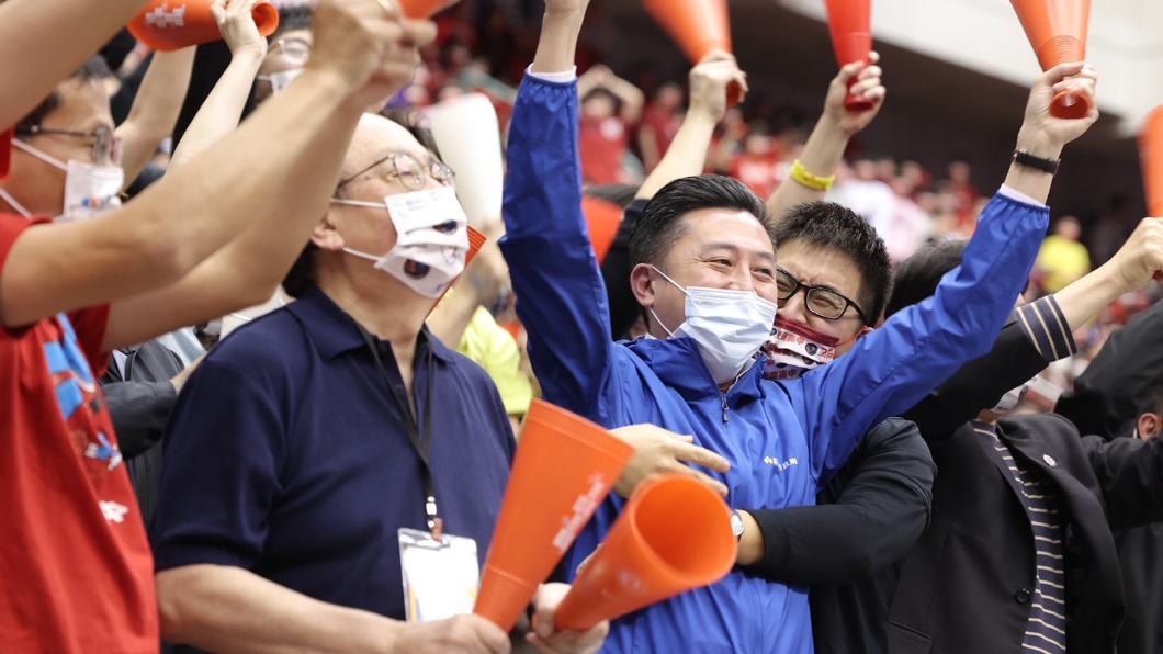新竹市長到場為比賽加油。（圖／翻攝自林智堅臉書）