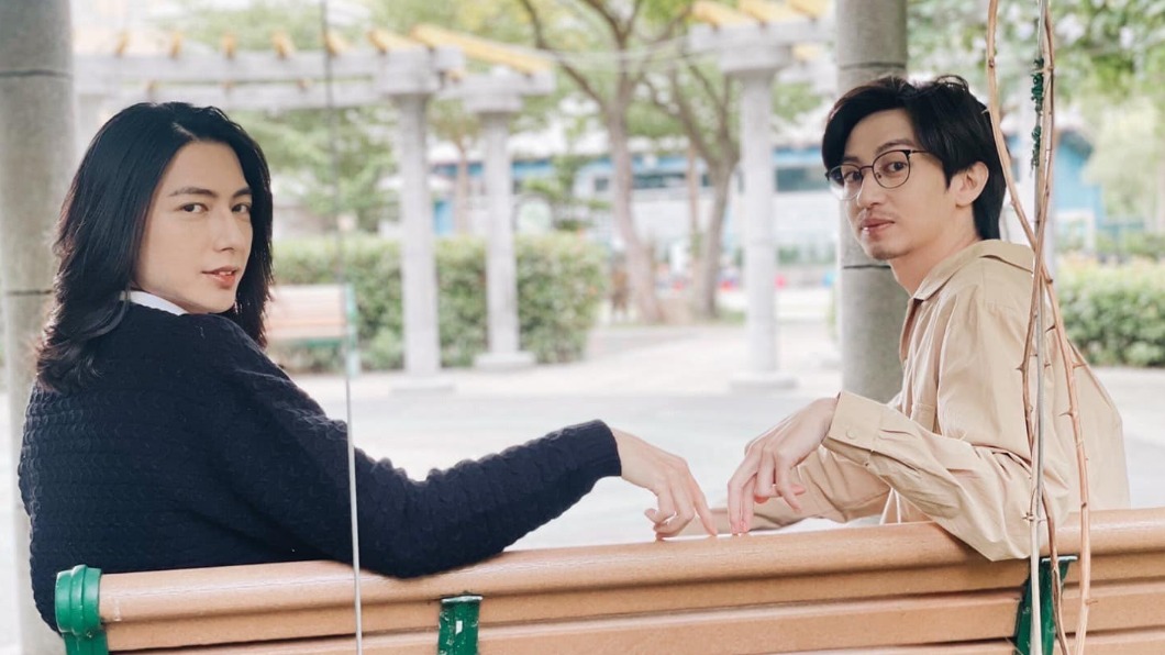 鄭齊磊(圖左)、李見騰組成「加簡CP」。(圖/翻攝自正負之間臉書)