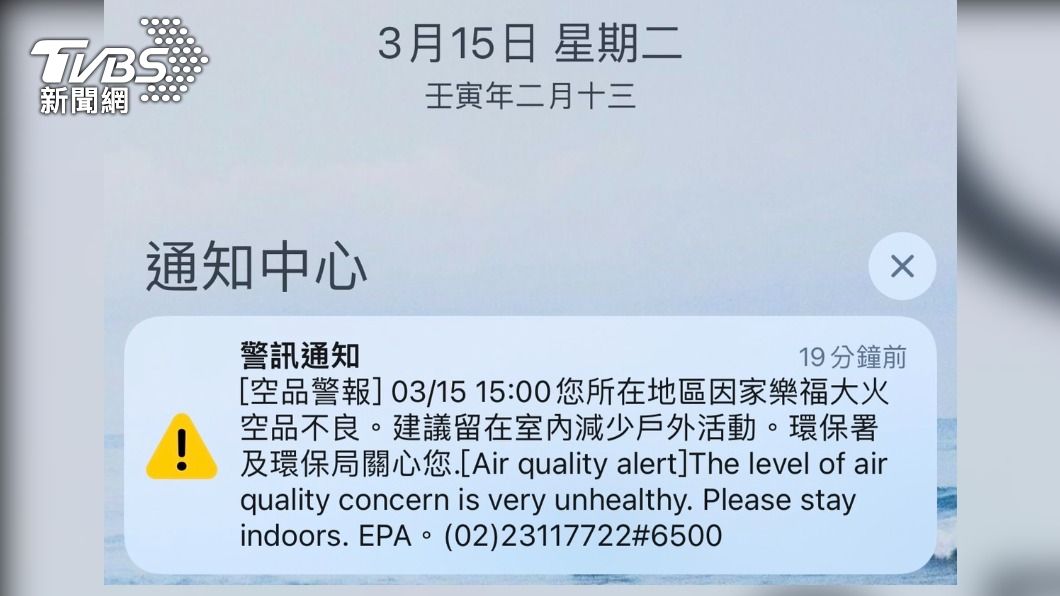 圖/TVBS 空氣 警報