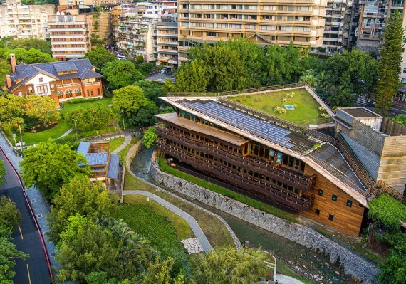 北投圖書館是全台綠建築圖書館的發源地。(圖/翻攝自台北旅遊網)