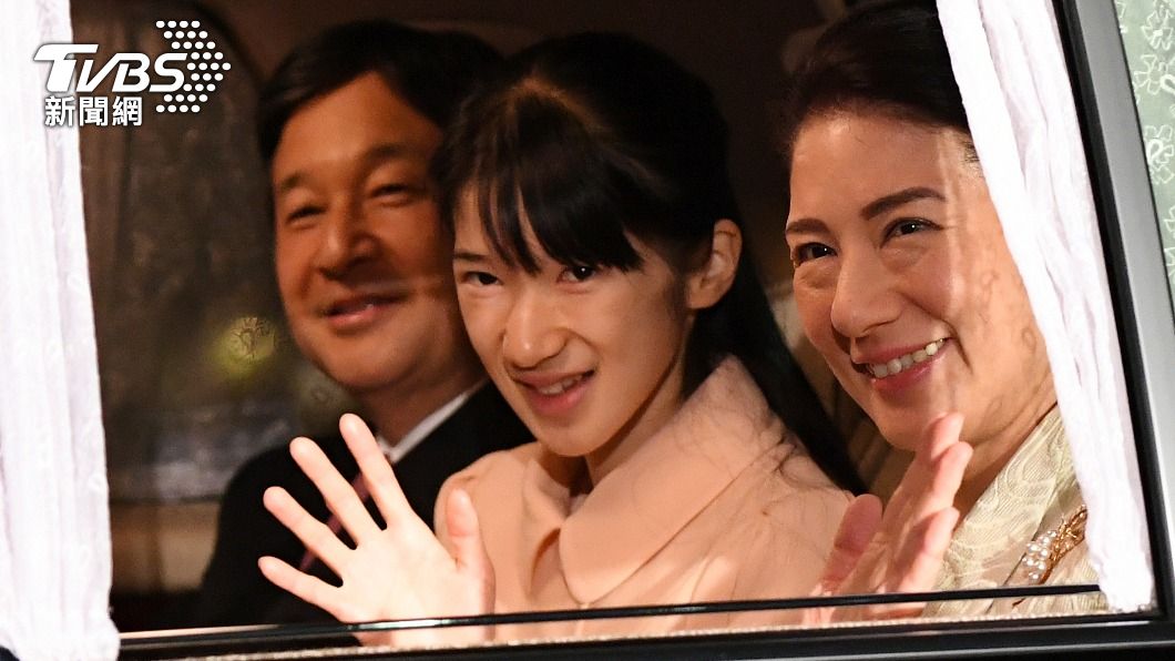 愛子公主爆瘦時期。(圖/達志影像美聯社)
