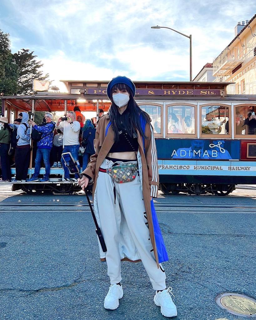 謝金燕日前到美國舊金山商演。(圖/開麗娛樂提供)