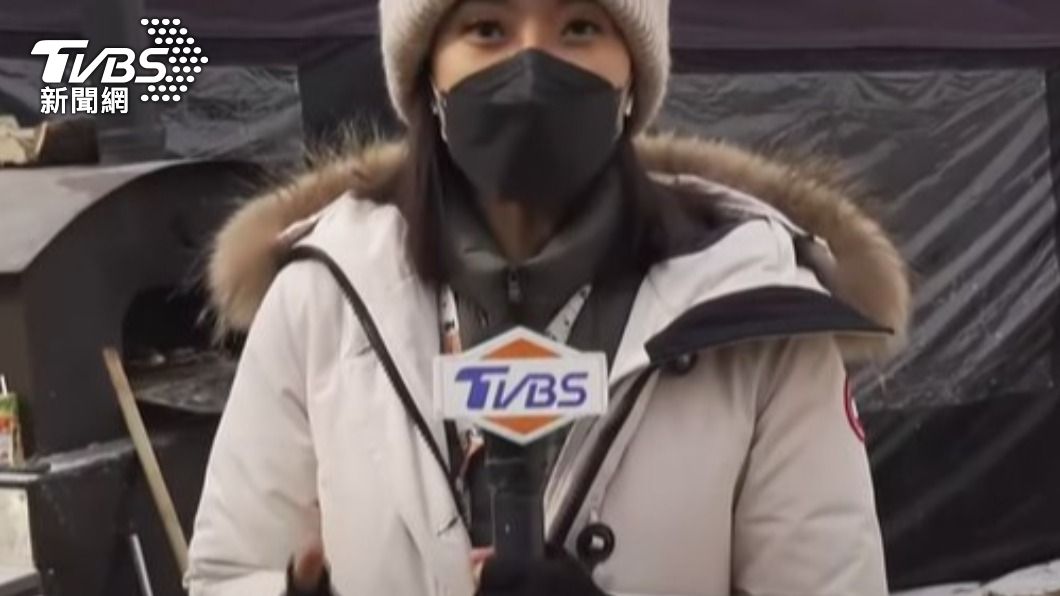 TVBS採訪團隊抵達波蘭的梅迪卡城鎮。（圖／TVBS）