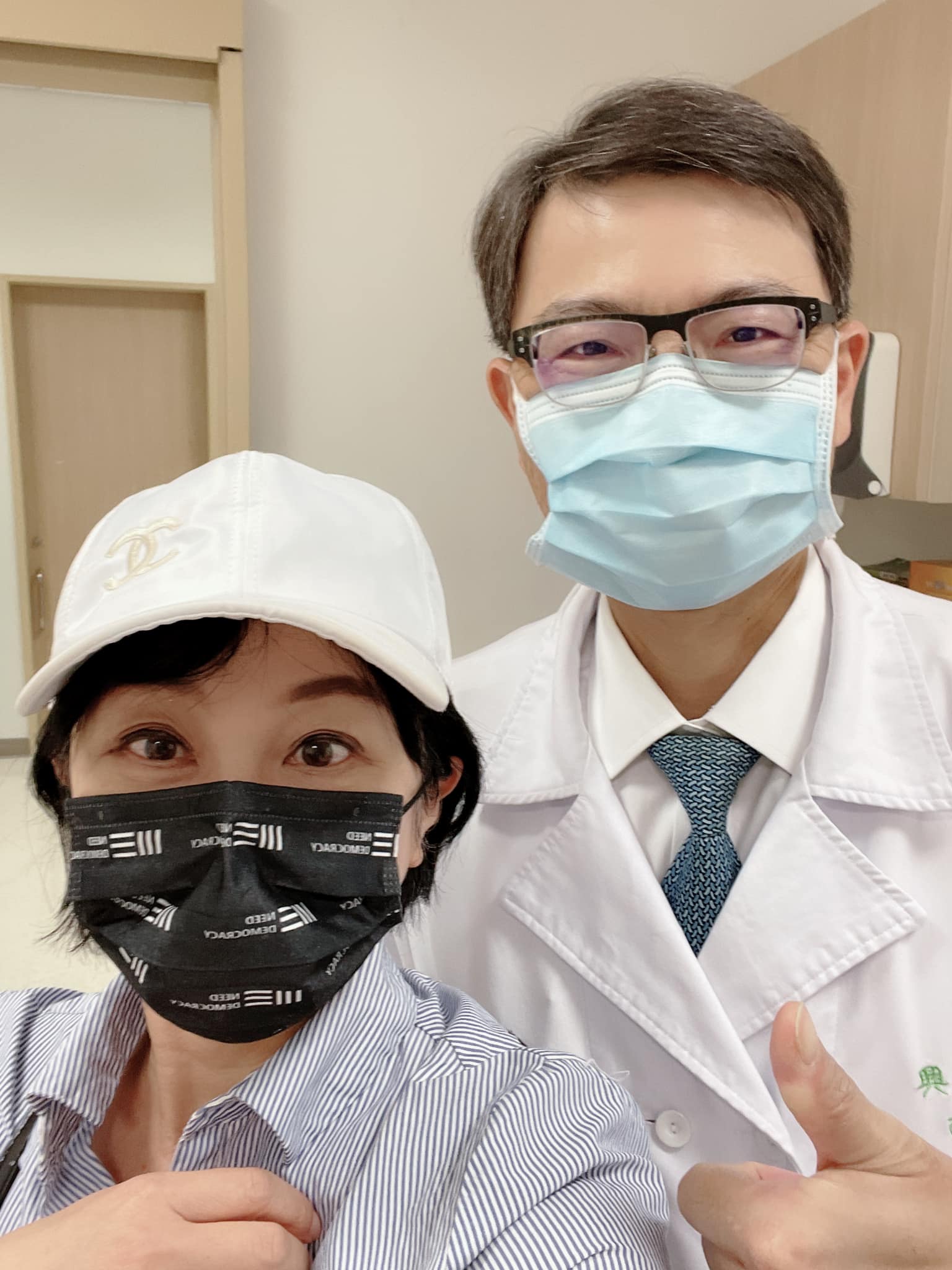 吳淡如自從發現肺部長結節後,每年都定期追蹤。(圖/翻攝自吳淡如臉書)