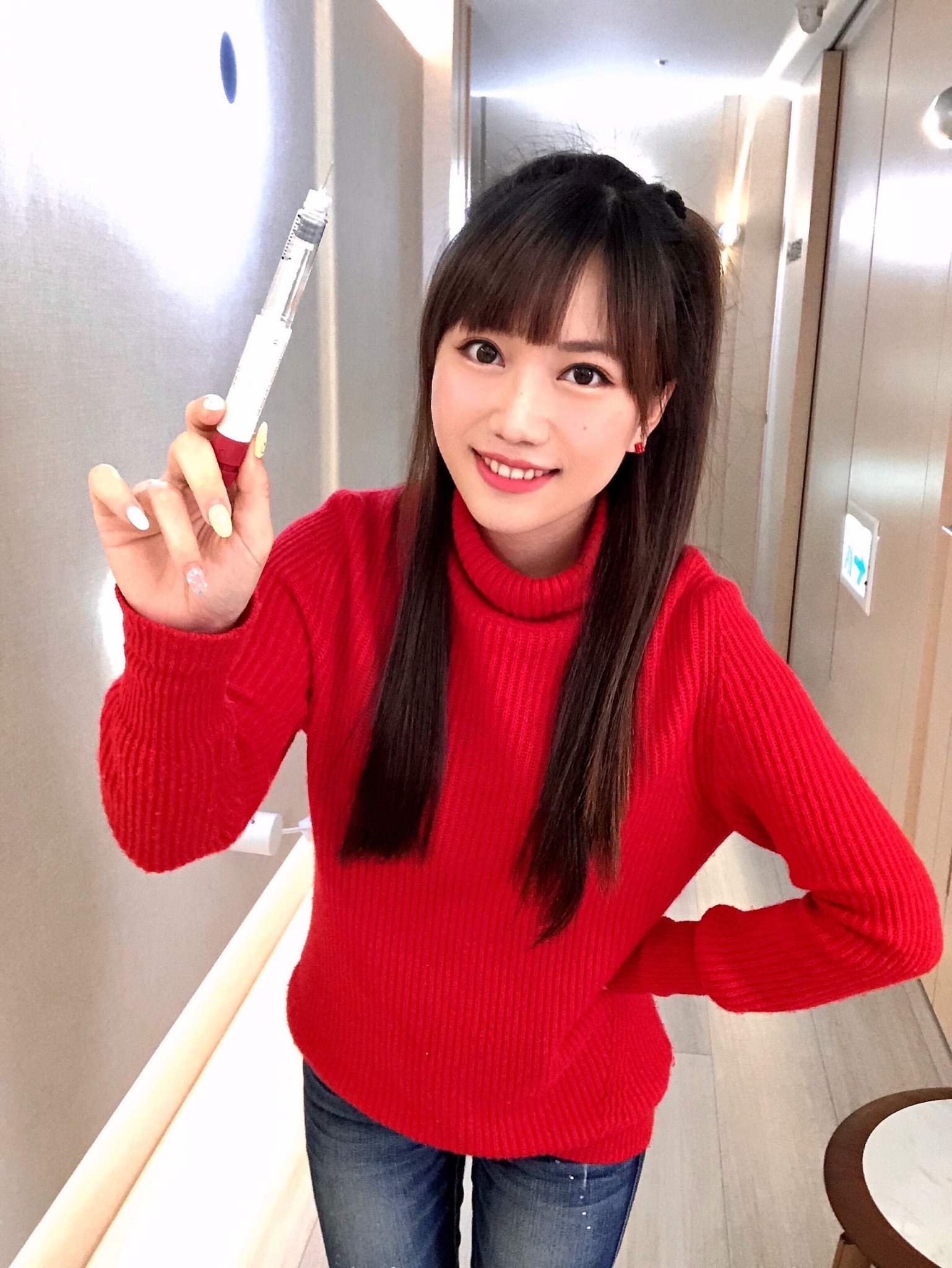 蔡尚樺完成凍卵。(圖/翻攝自蔡尚樺臉書)