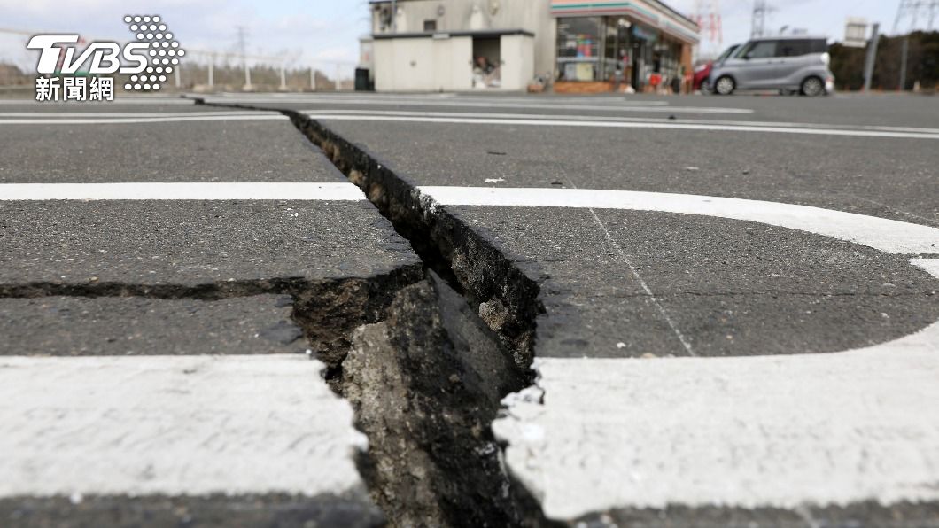 這次地震和311一樣都有「前震」。（圖／達志影像美聯社）