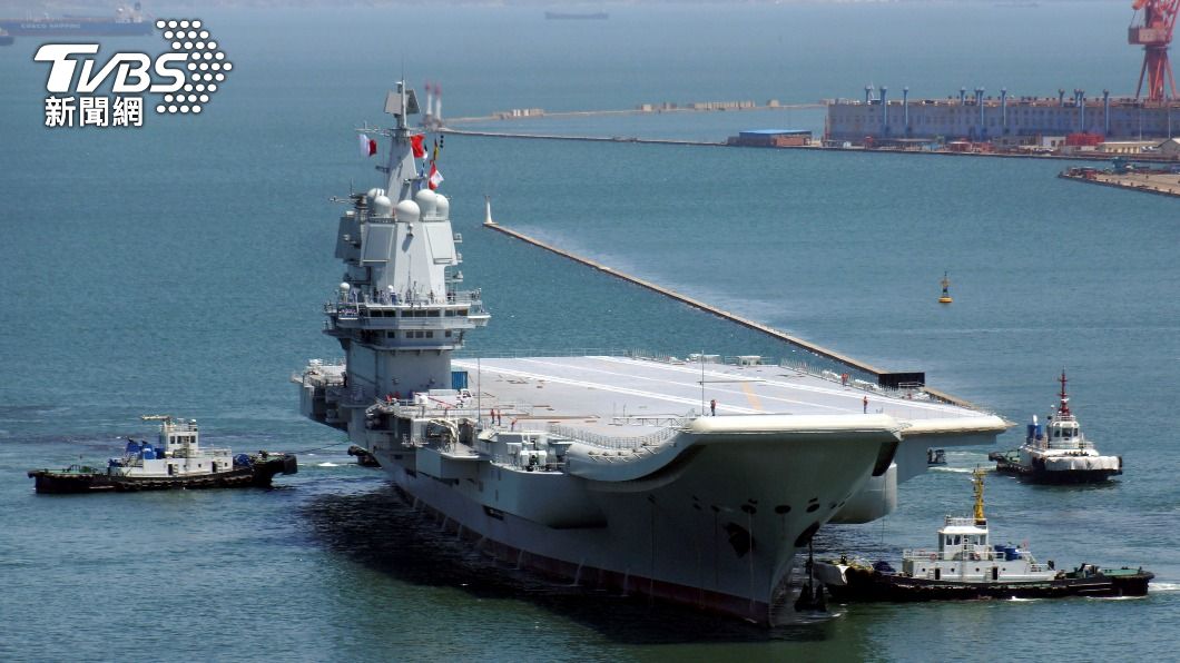 中國航艦山東號通過金門外海 台、美軍艦全程緊盯