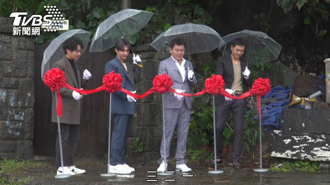 《來吧!營業中》宛如詐騙的空虛剪綵。(圖/TVBS)
