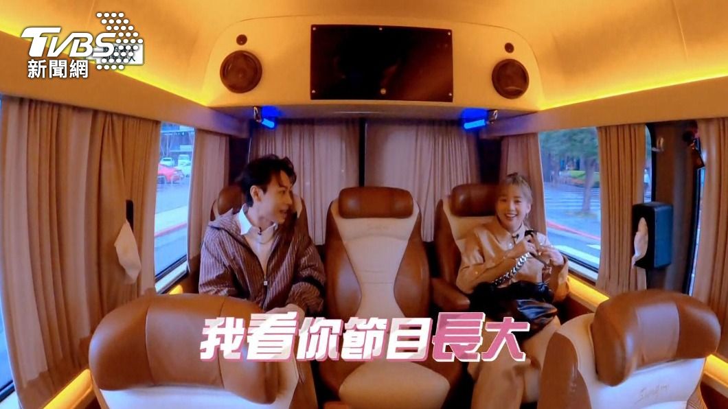 顏佑庭說從小看鬼鬼的節目長大。(圖/TVBS)
