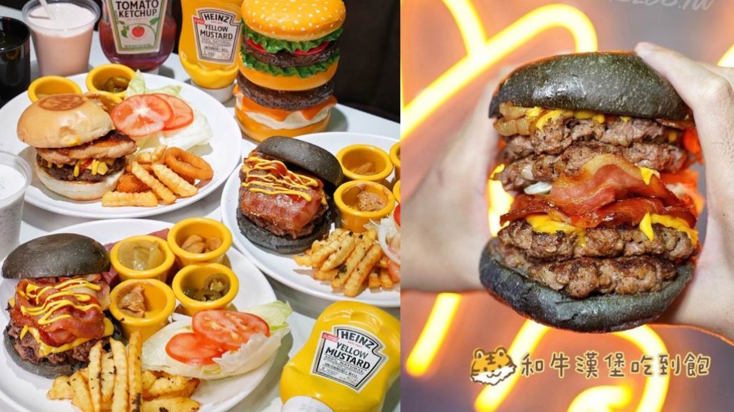 599元方案4種肉品疊一起。(圖/阿華田的美食日記提供)