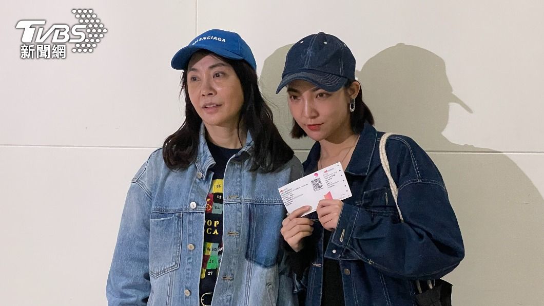 柴智屏與女兒高雋雅。(圖/王翊綺攝)