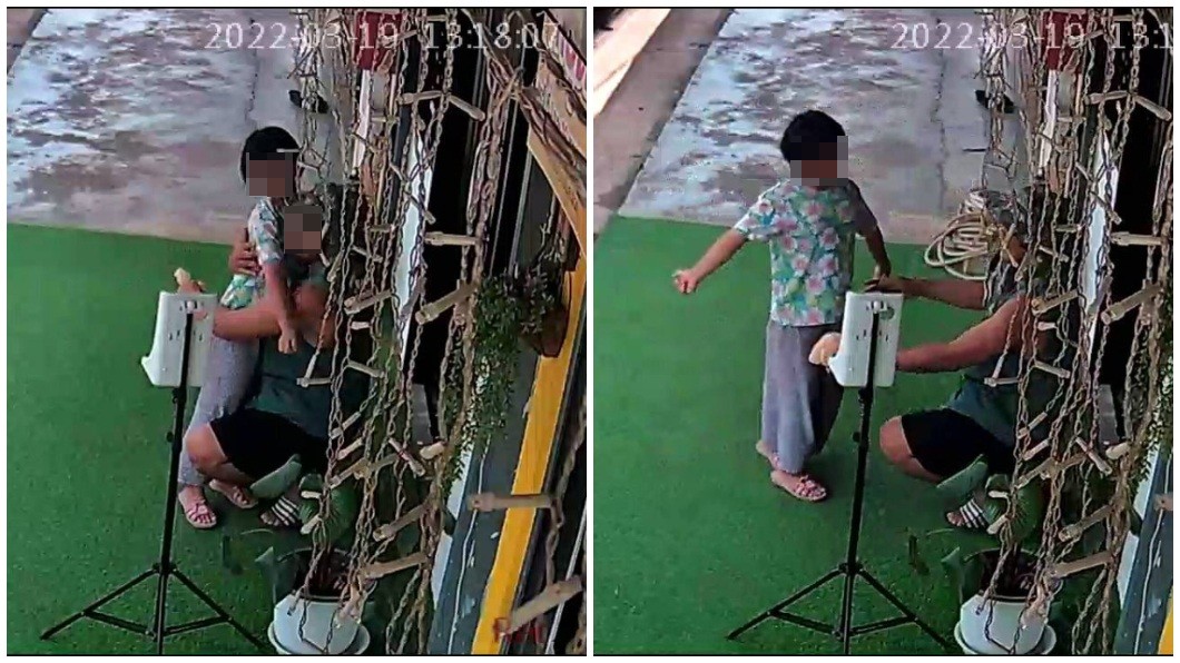 事後這對父女十分感謝老闆娘和員工的幫助。（圖／翻攝自臉書Panumas B. Sroitong）