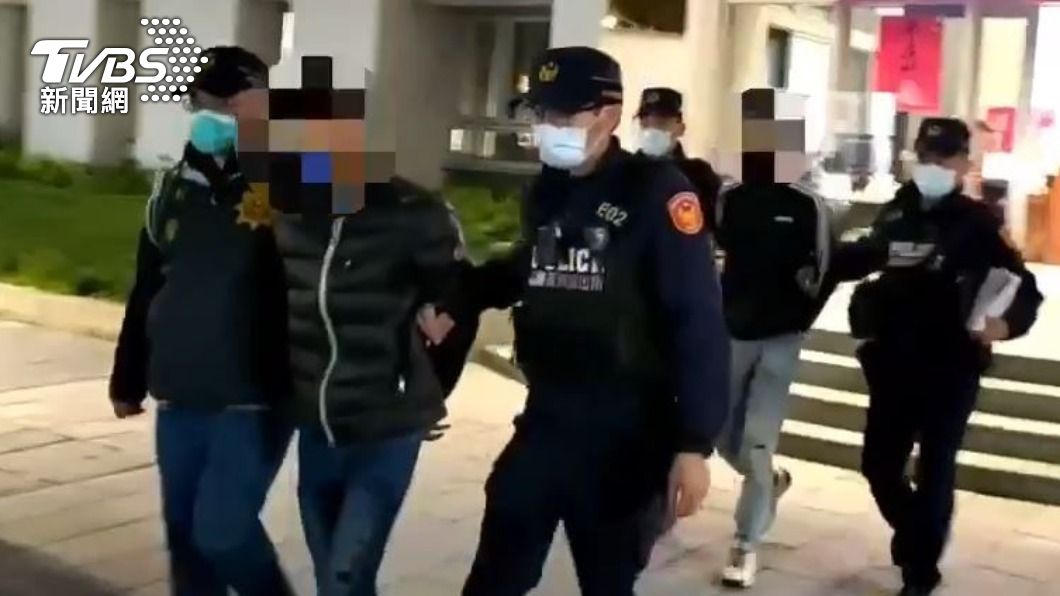 警方將兩人移送法辦。(圖/TVBS)