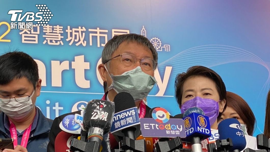 台北市長柯文哲。（圖／TVBS）