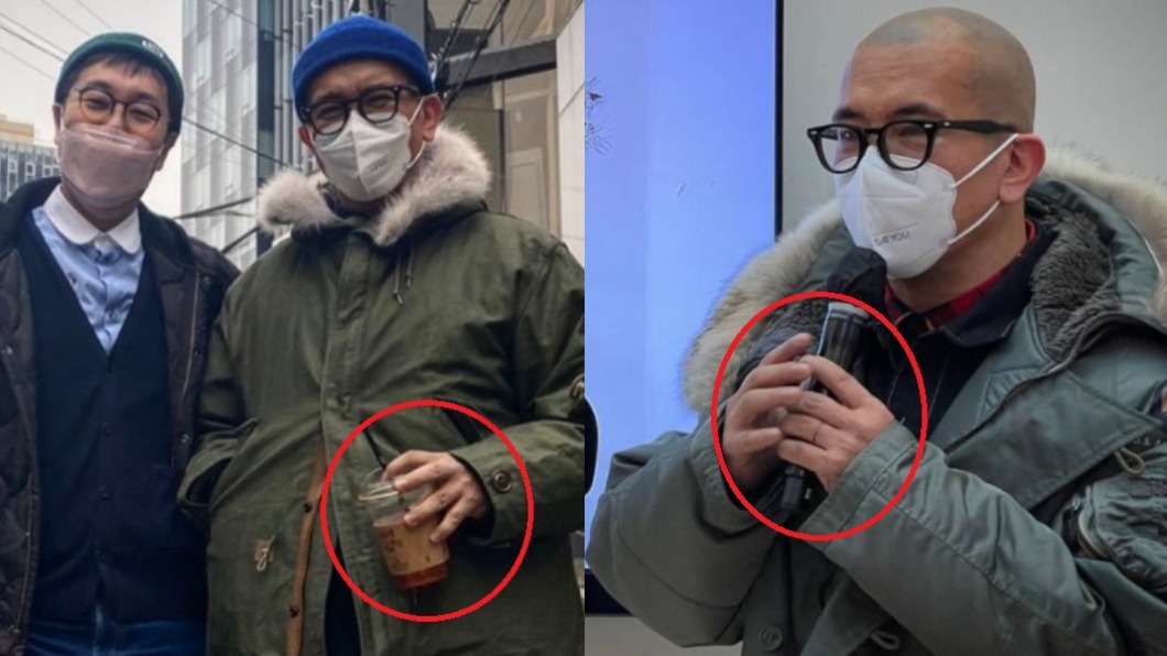 具俊曄1月還沒有刺青，2月在左手無名指就出現了戒指紋身。（圖／翻攝自具俊曄IG）