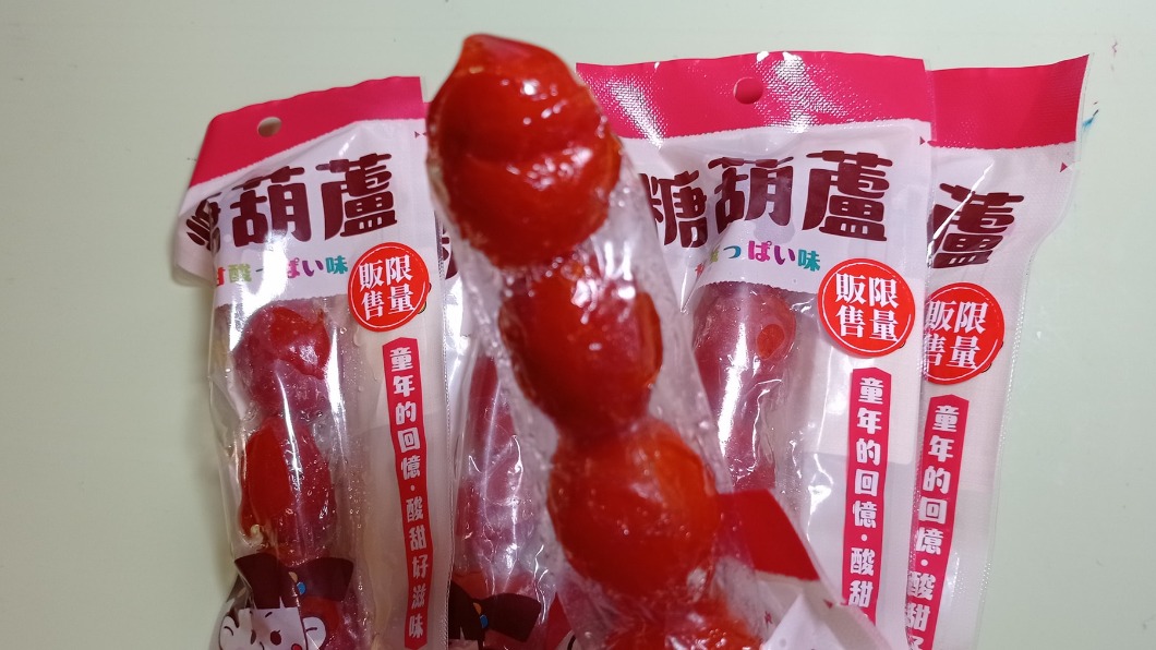 7-11上架糖葫蘆。(圖/翻攝自「7-11全家 各超商新品資訊共享」)