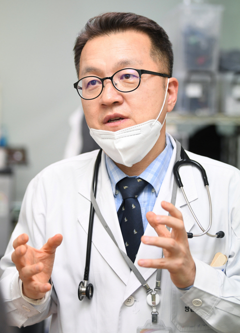 南韓疫苗學會副會長馬相赫。(圖/翻攝自南韓每日新聞網)